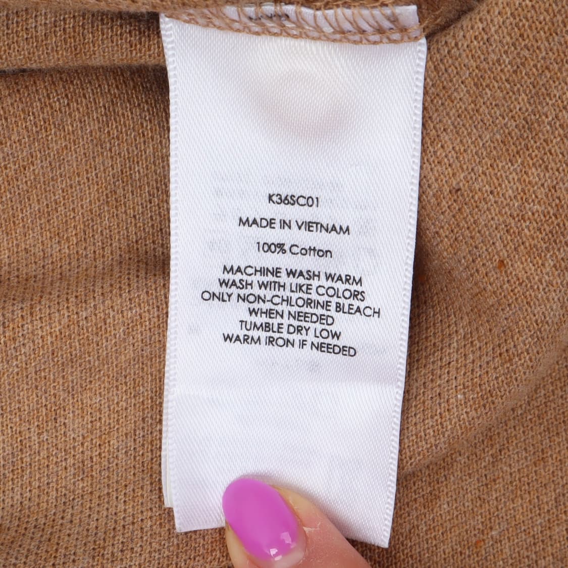 폴로 랄프로렌 브라운 pk 롱슬리브 티셔츠 상품이미지9