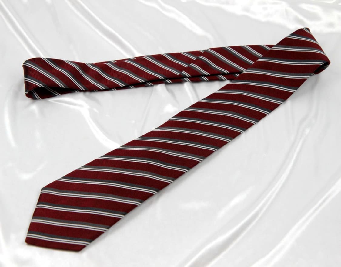 디올 8cm A등급 신형 와인 사선 남자 명품 넥타이 상품이미지2