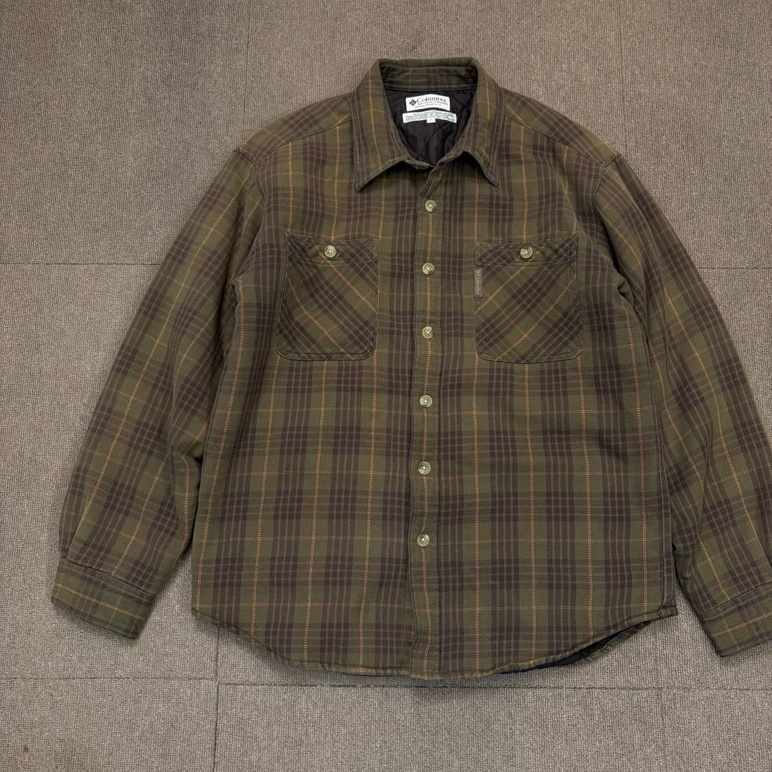 Columbia 콜롬비아 퀄팅 인디아 체크 셔츠  상품이미지1