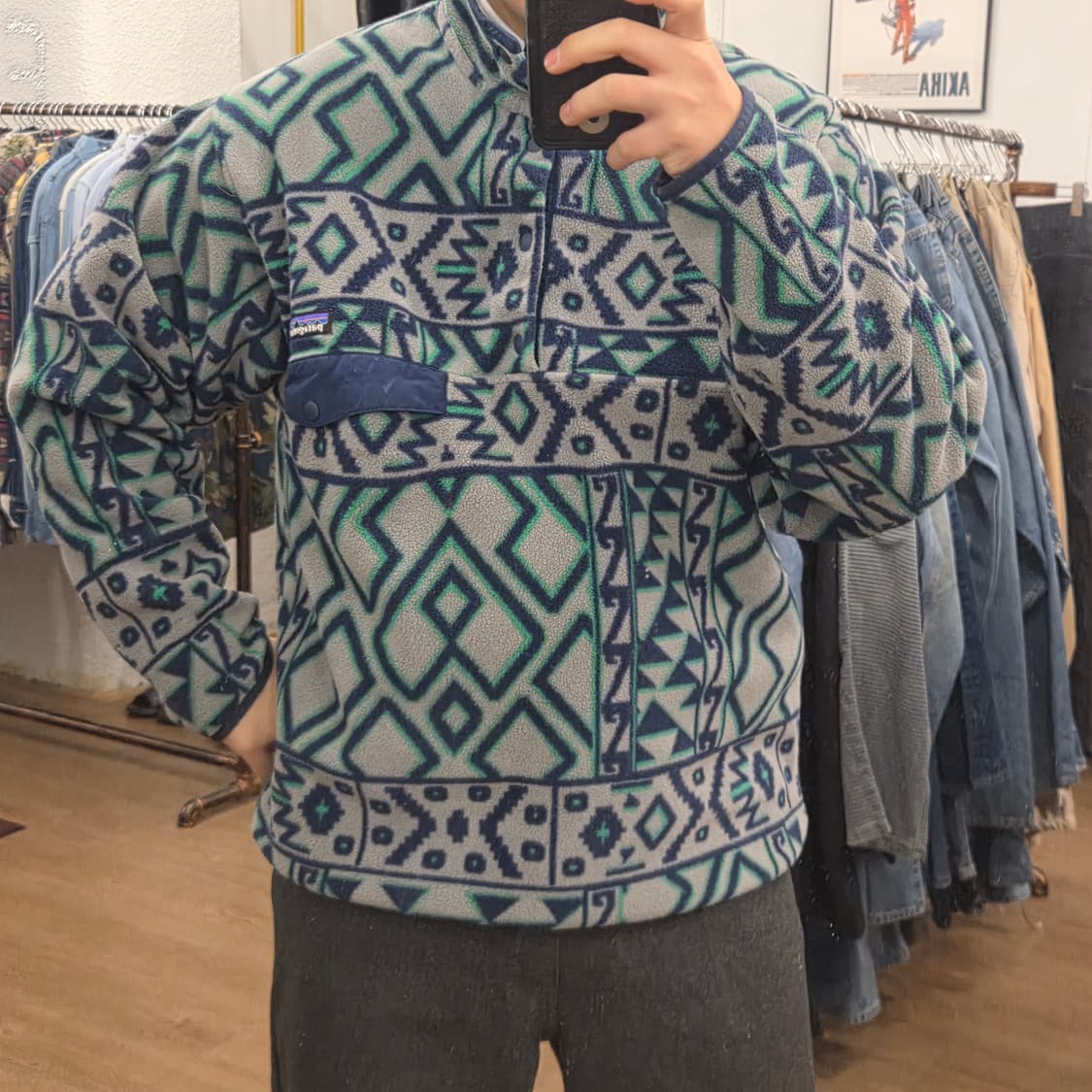 파타고니아 신칠라 아즈텍 패턴 14년 제조 상품이미지5