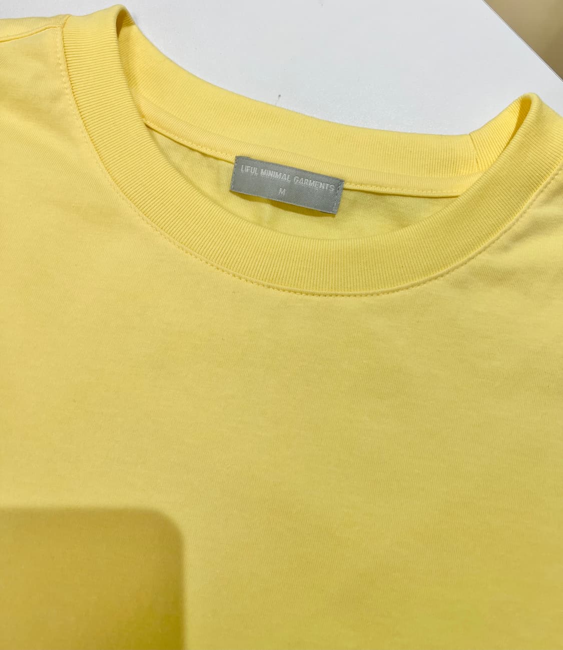 liful minimal garments 라이풀 미니멀 가먼츠 무지 티 상품이미지4