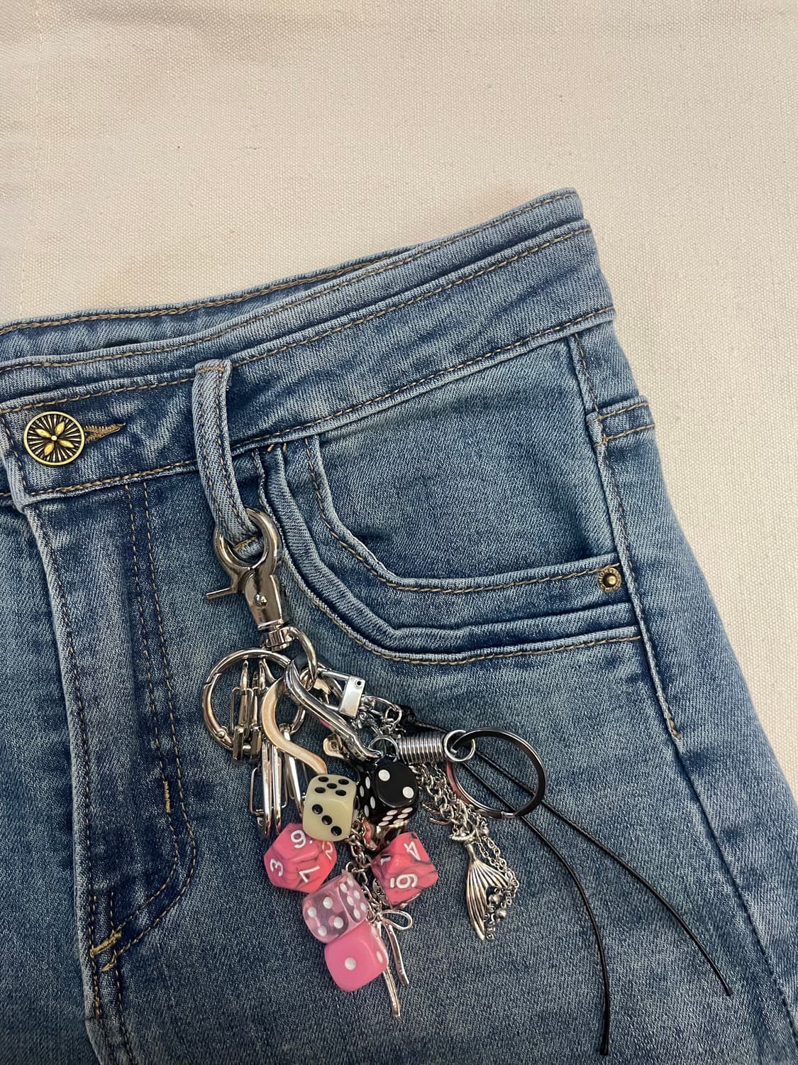 🎲 Dice Punk Keyring  상품이미지4
