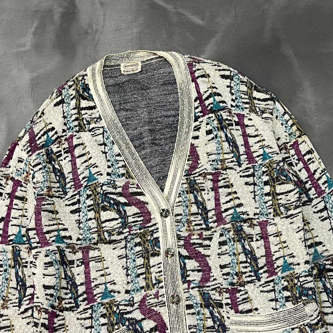  미쏘니 멀티패턴 가디건 y14788 상품이미지3