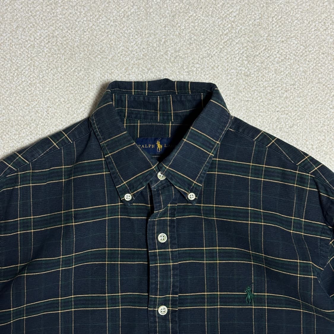 폴로 랄프 로렌 타탄 체크 셔츠 상품이미지5