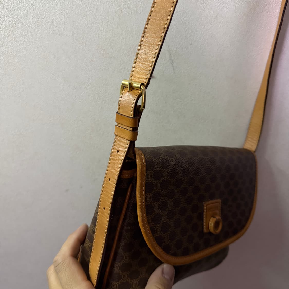 빈티지 셀린느 마카담 미니 크로스백 상품이미지7