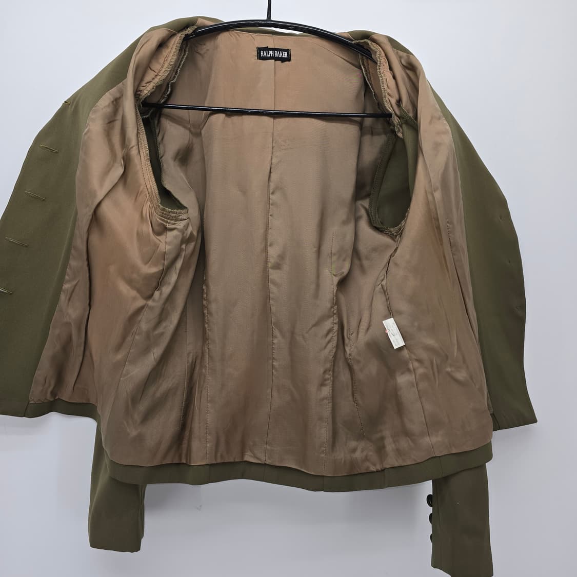 일본 빈티지 올리브 클래식 자켓 상품이미지8