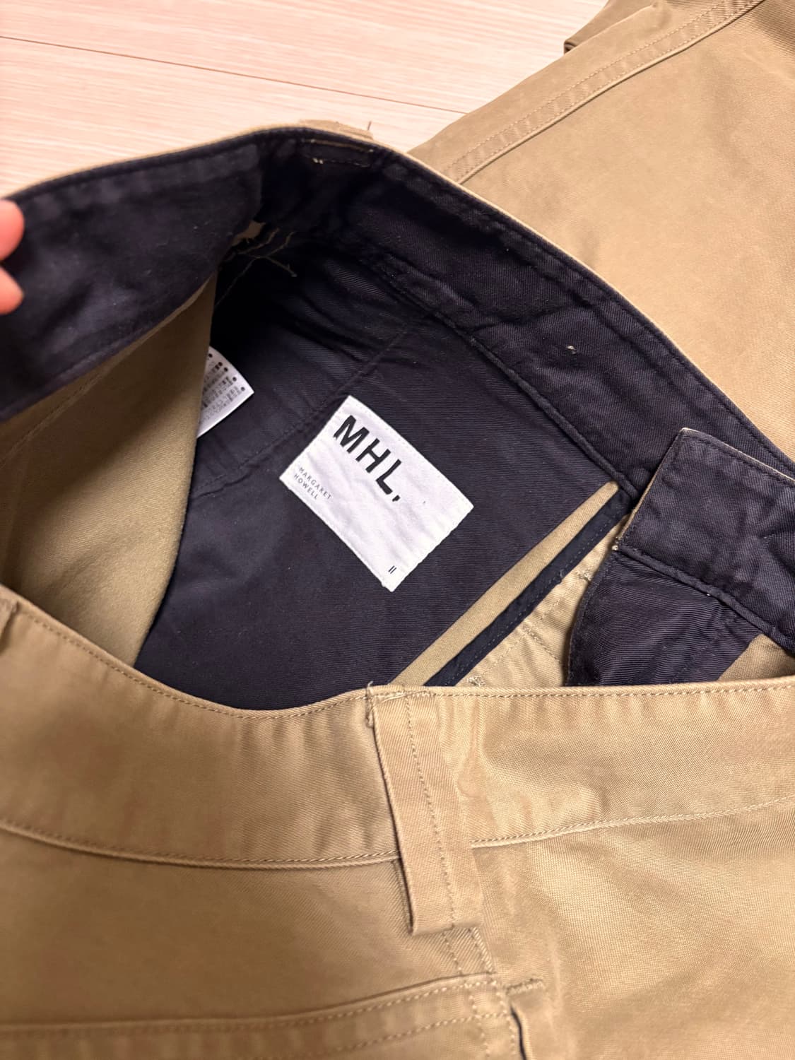 마가렛호웰 워크 치노팬츠 올리브 상품이미지4