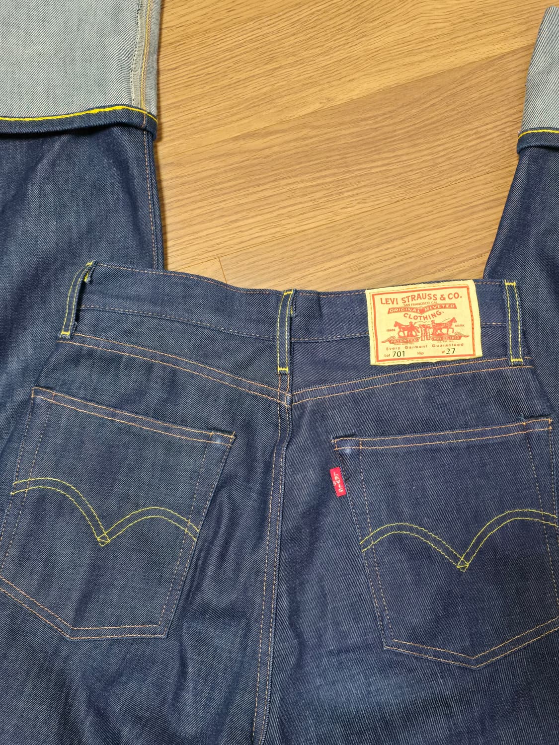 Levi's lvc 1950's 701 진 상품이미지5