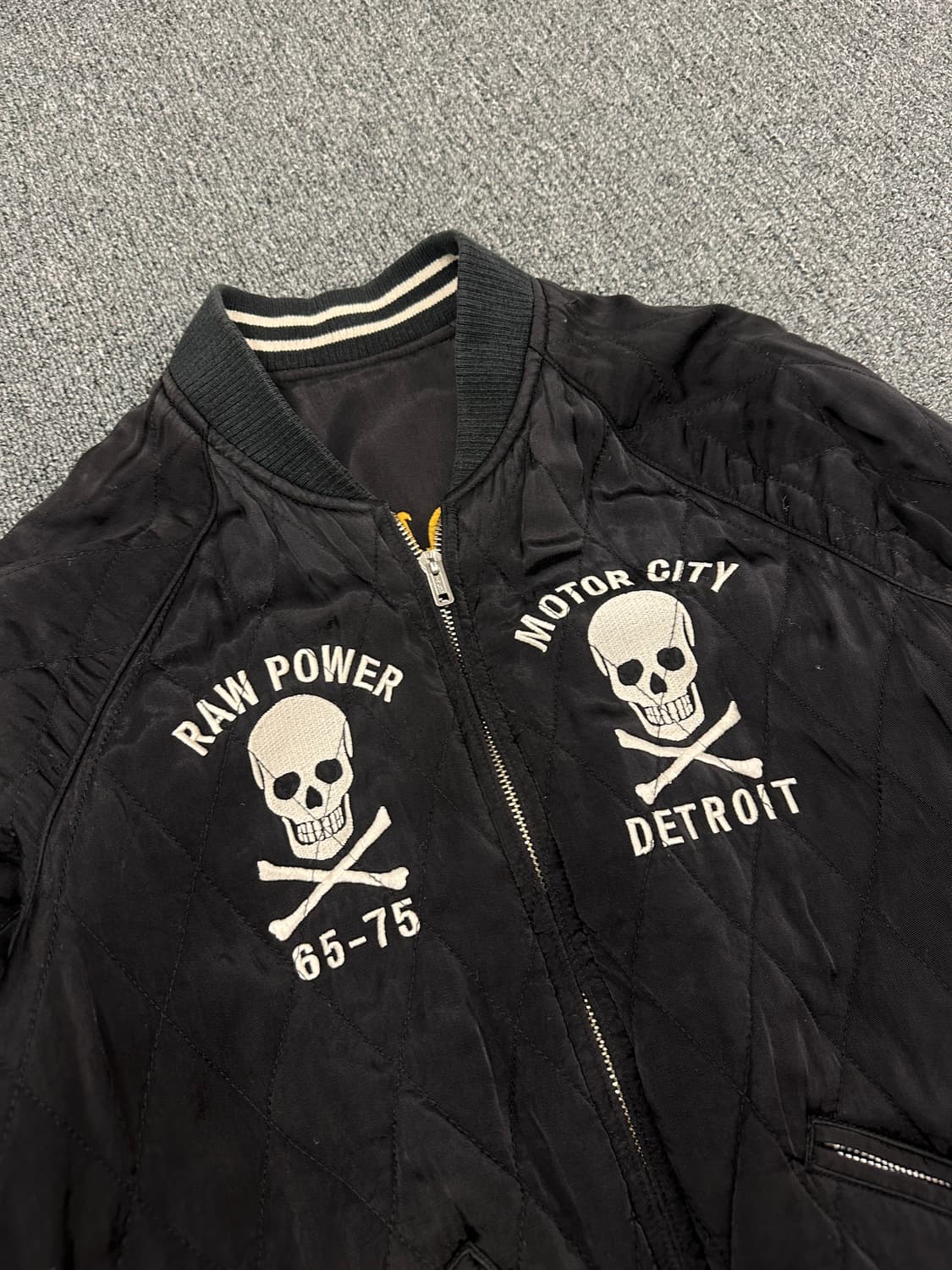 히스테릭 글래머 리버시블 스컬 블랙 스카쟌 스카잔 상품이미지7