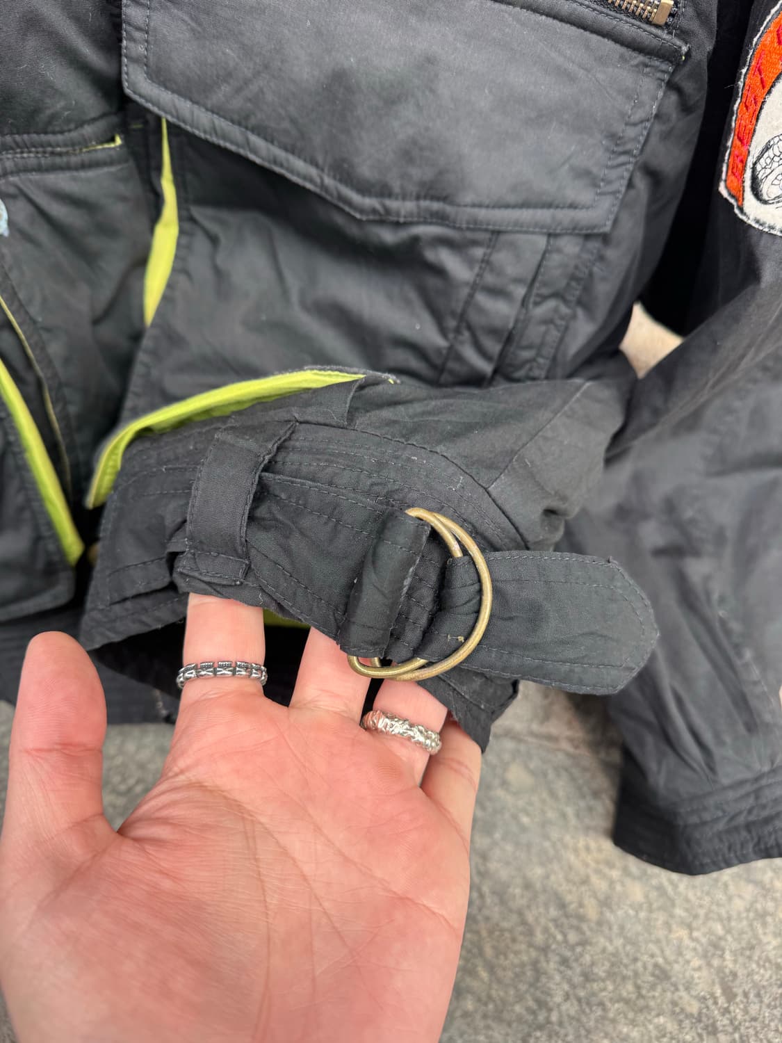 Gleeman 패치 레이싱 봄버자켓  상품이미지9