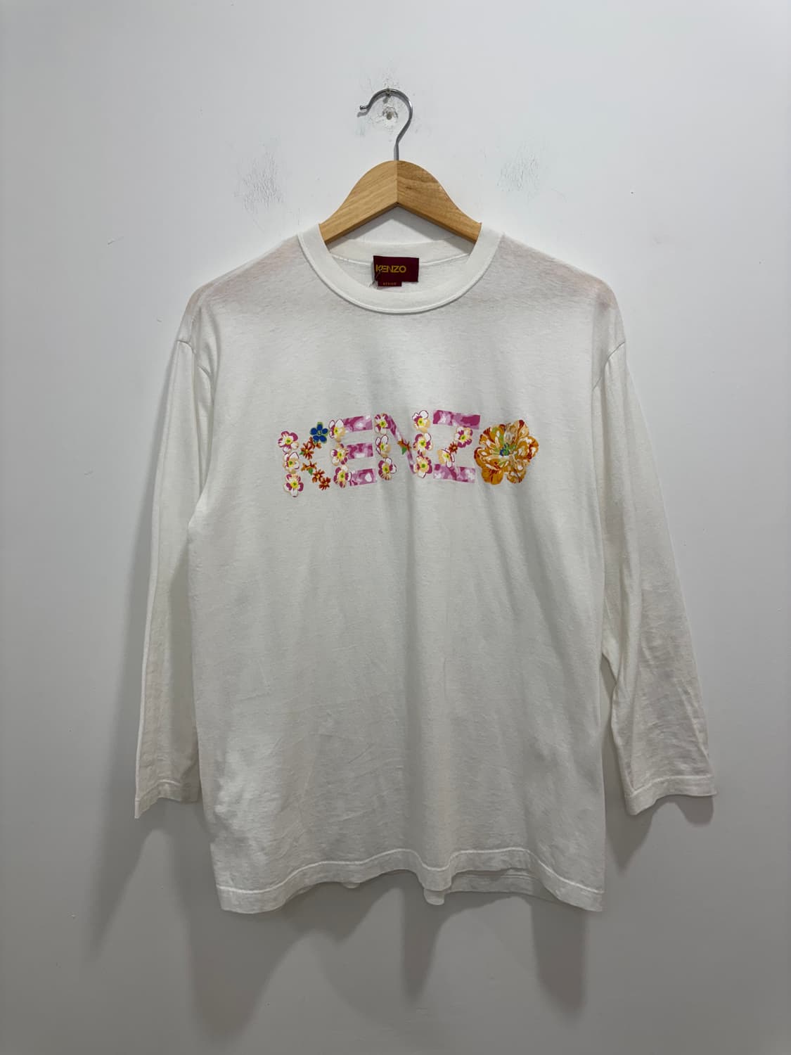 겐조 플라워 프린팅 긴팔티셔츠 상품이미지4