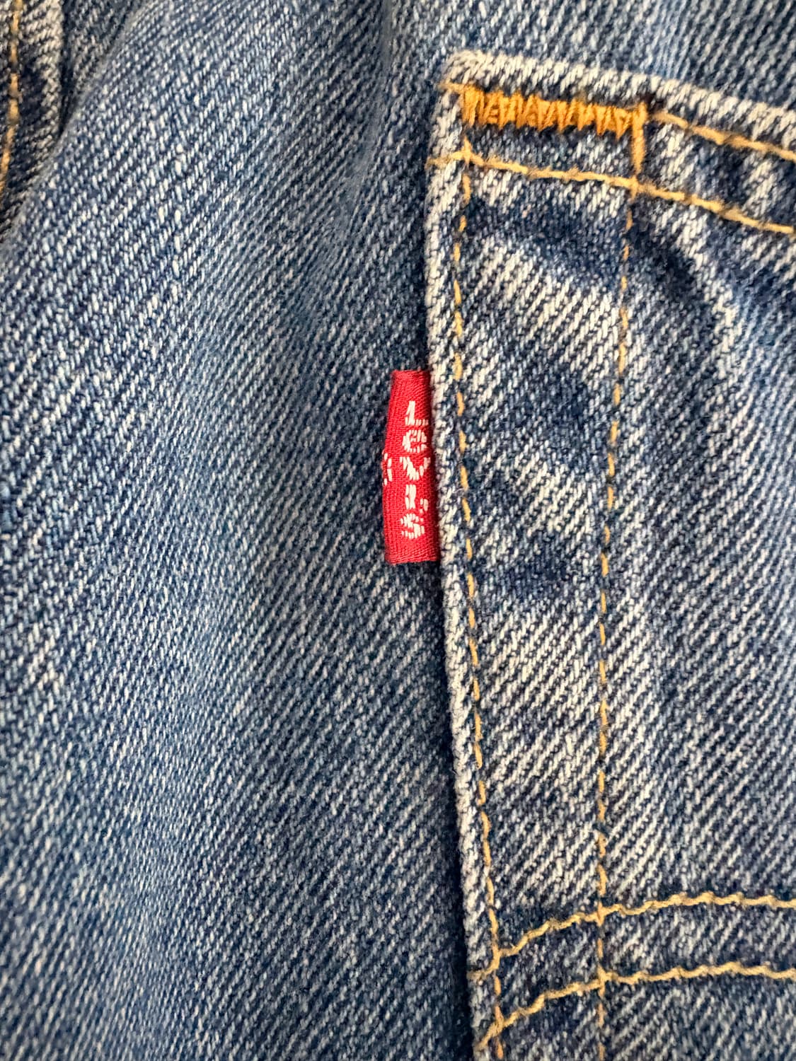 리바이스550 빈티지 데님 팬츠 34 상품이미지4