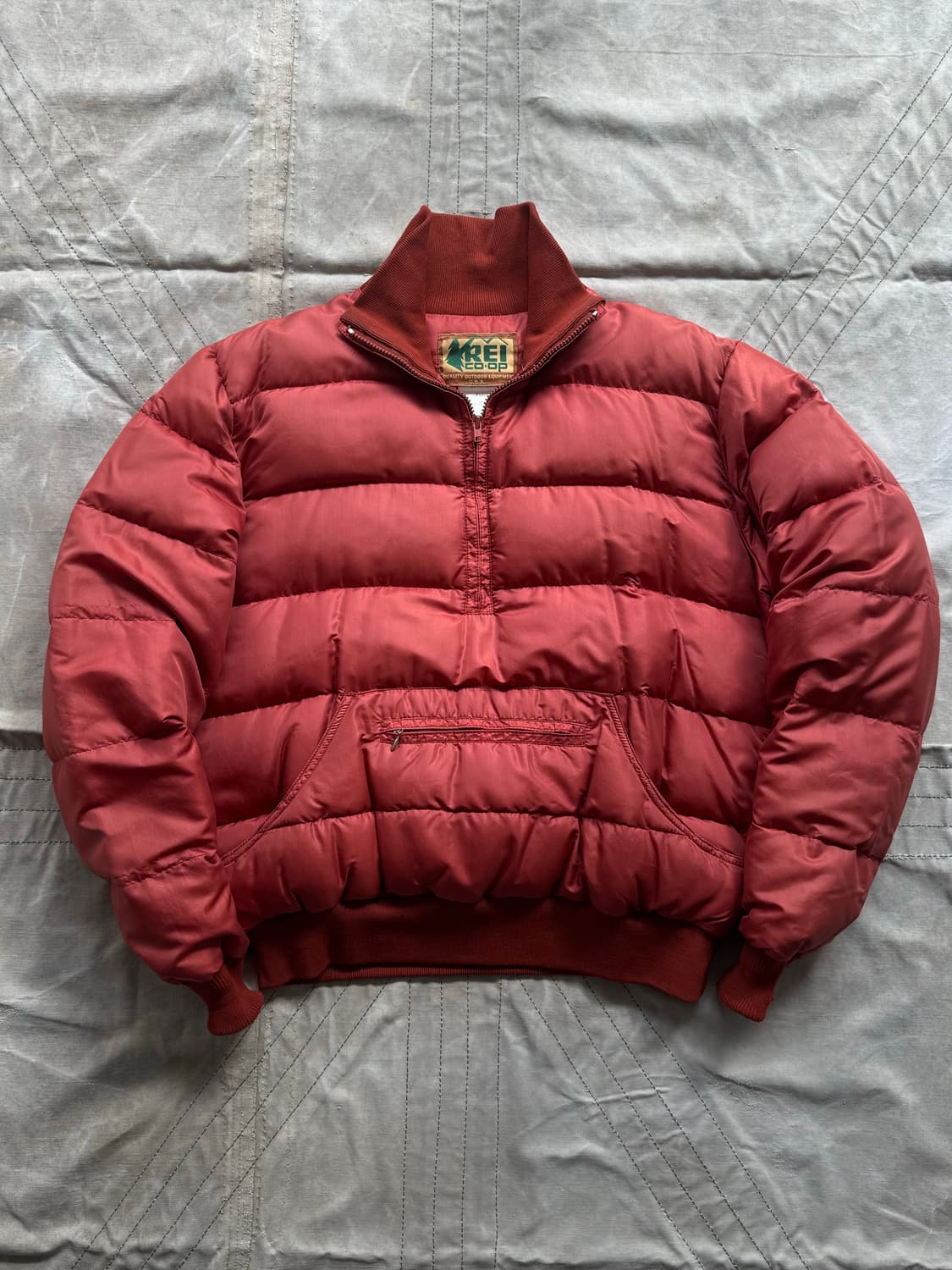 80s REI Goose Down Pull Over Jacket 상품이미지1