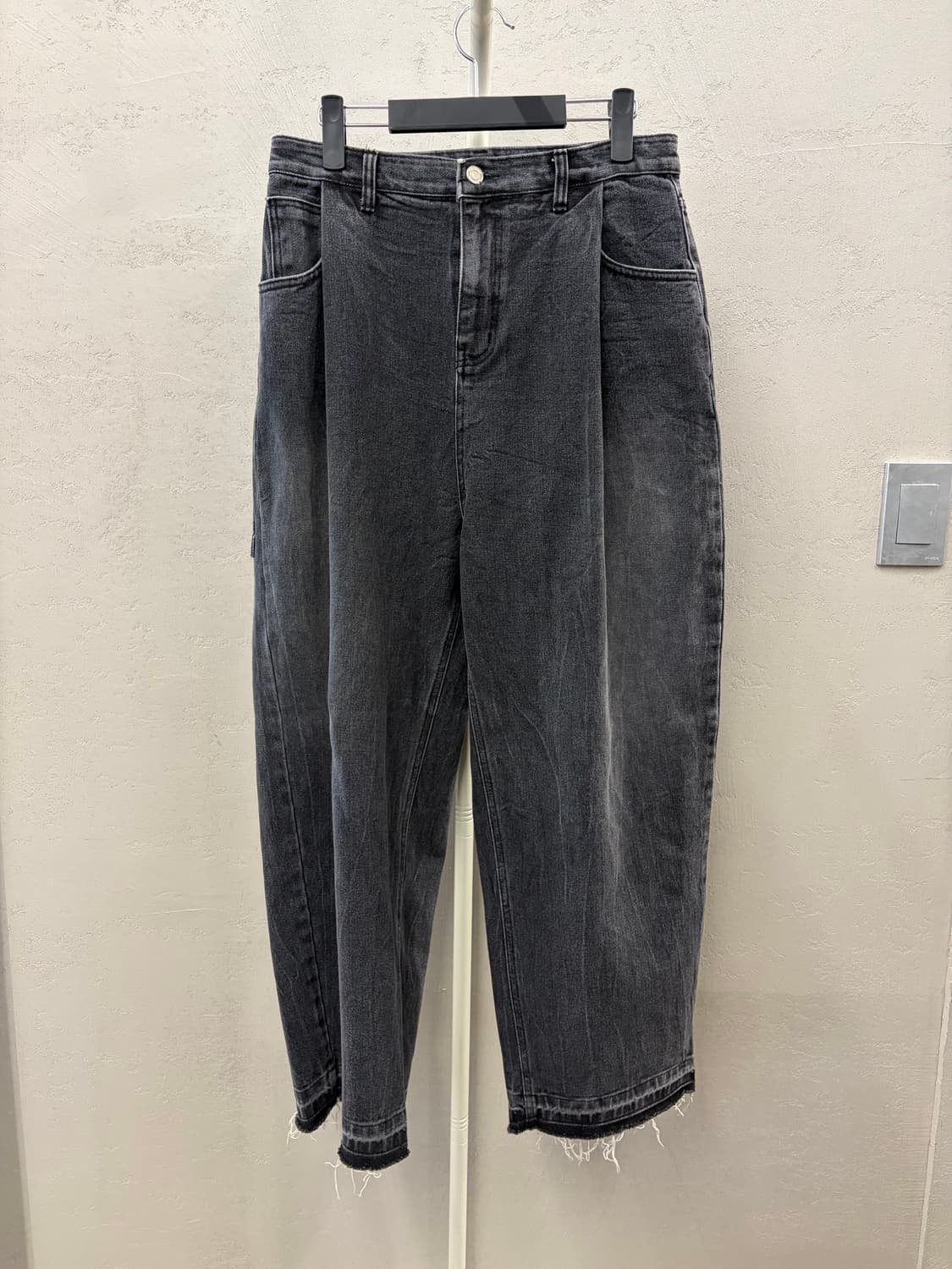 DNSR 흑청 데님 청바지 상품이미지2