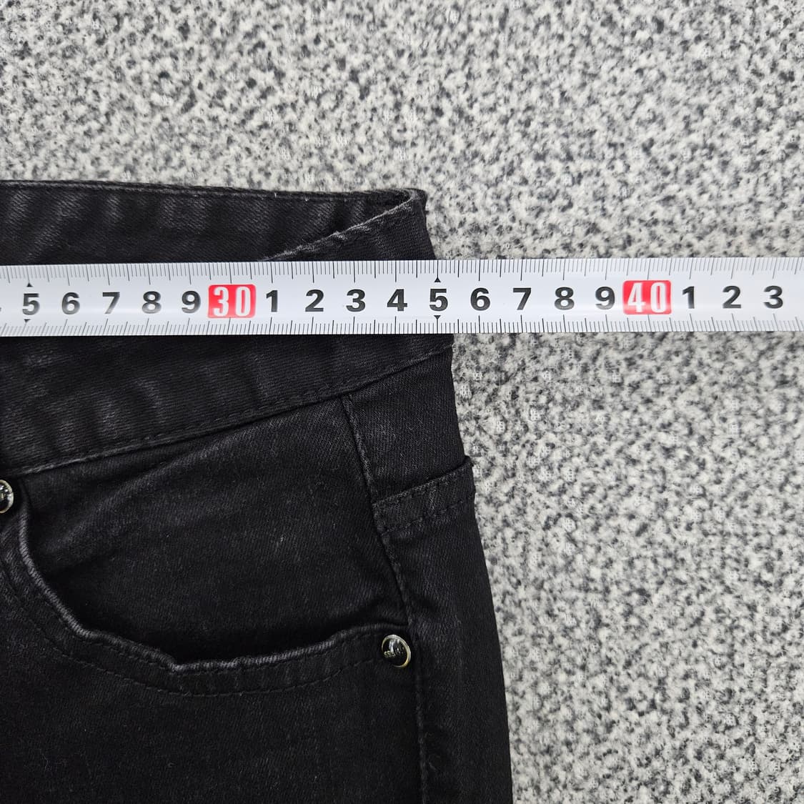 [26] 게스 블랙진 여자 데님 팬츠 바지 1104JM3 상품이미지6