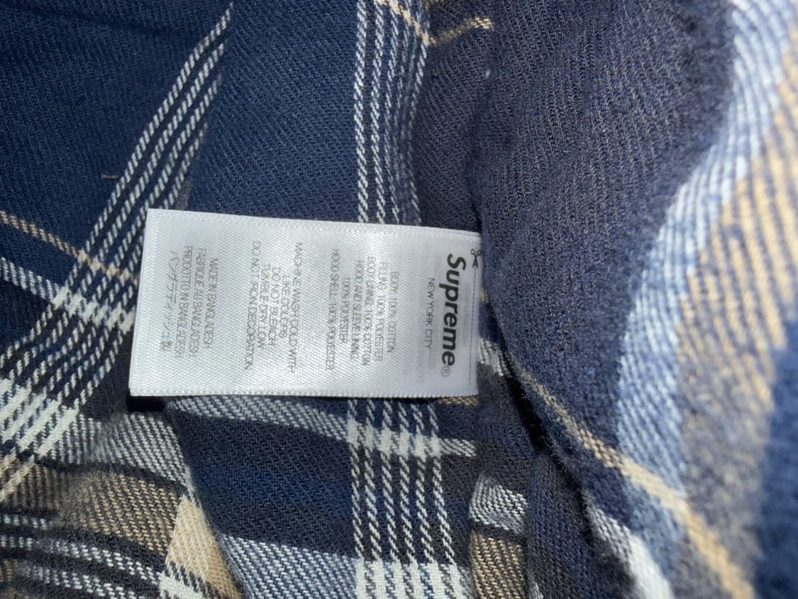 슈프림 X 디키즈 워크 자켓 24 FW 라이트 블루 XL사이즈 상품이미지5