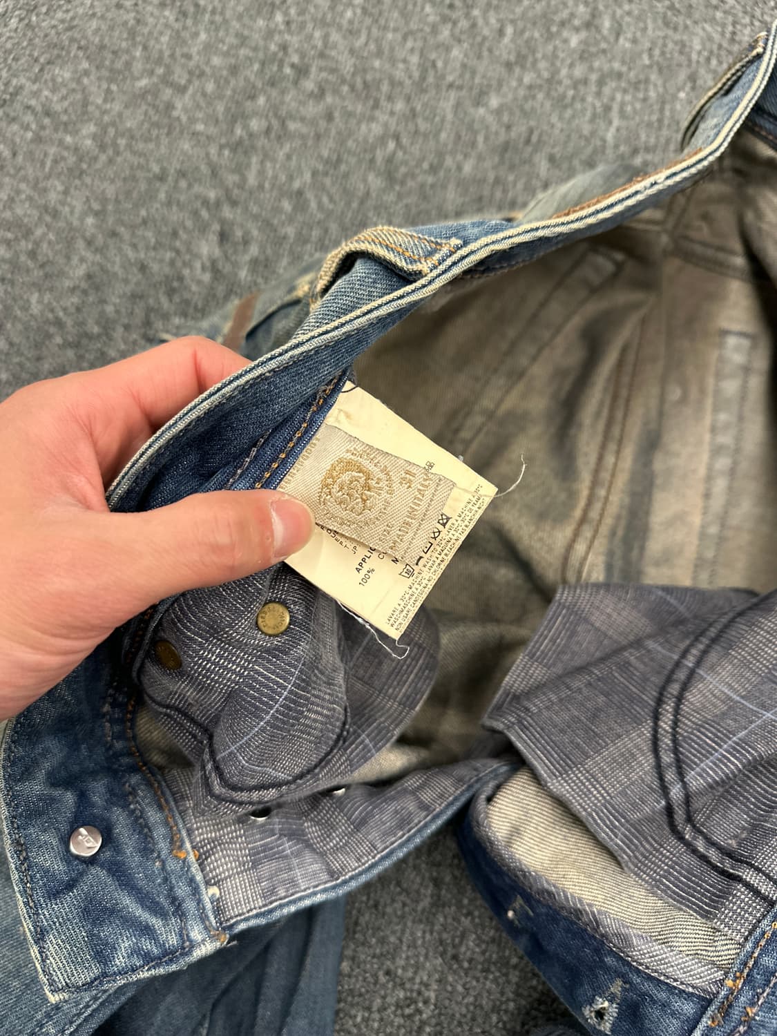 31) 디젤 자탄 빈티지 부츠컷 데님팬츠 상품이미지7