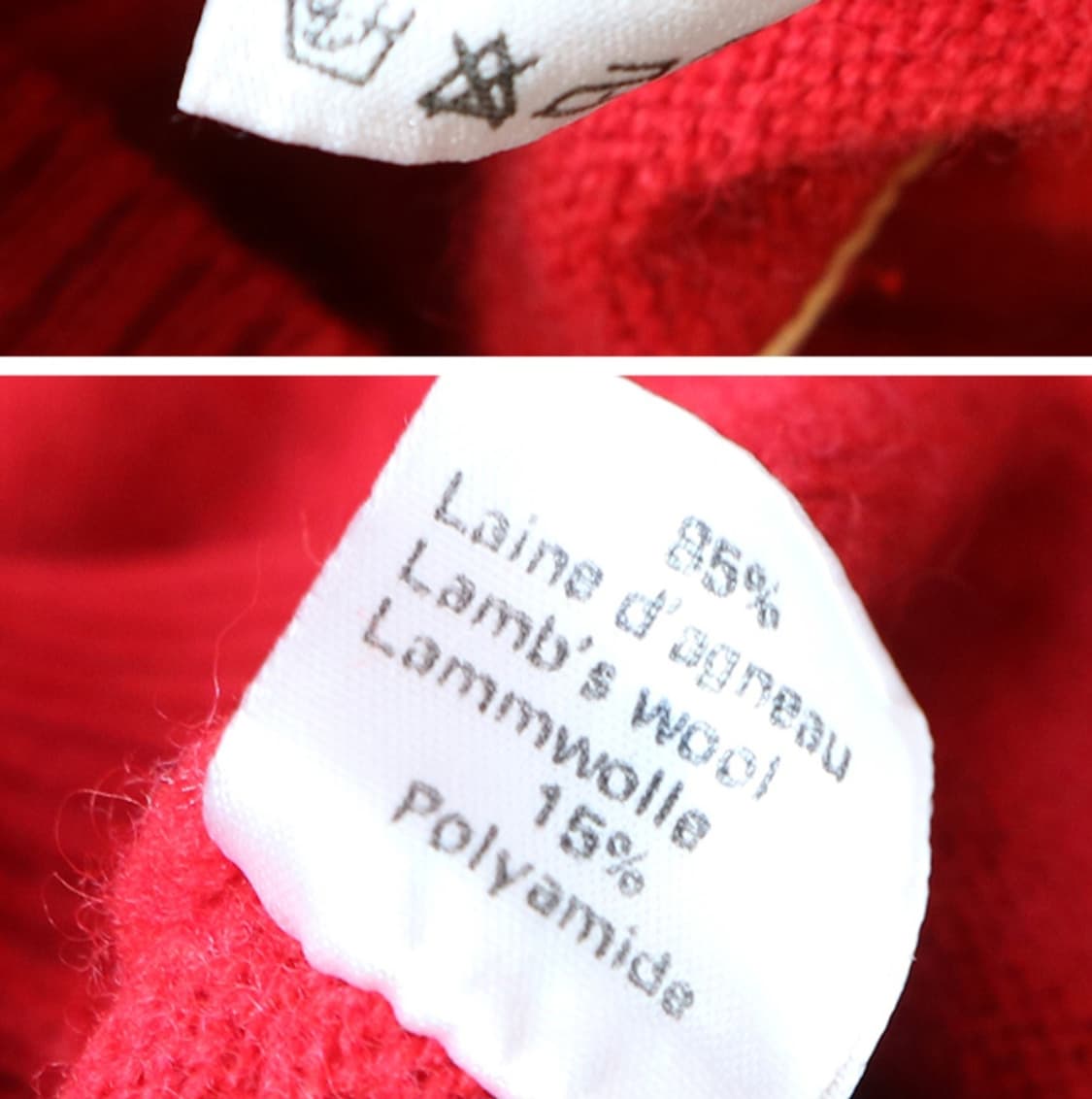 프랑스 메이드 80s givenchy 지방시 맨즈 울 터틀넥 빈티지 니트 상품이미지8