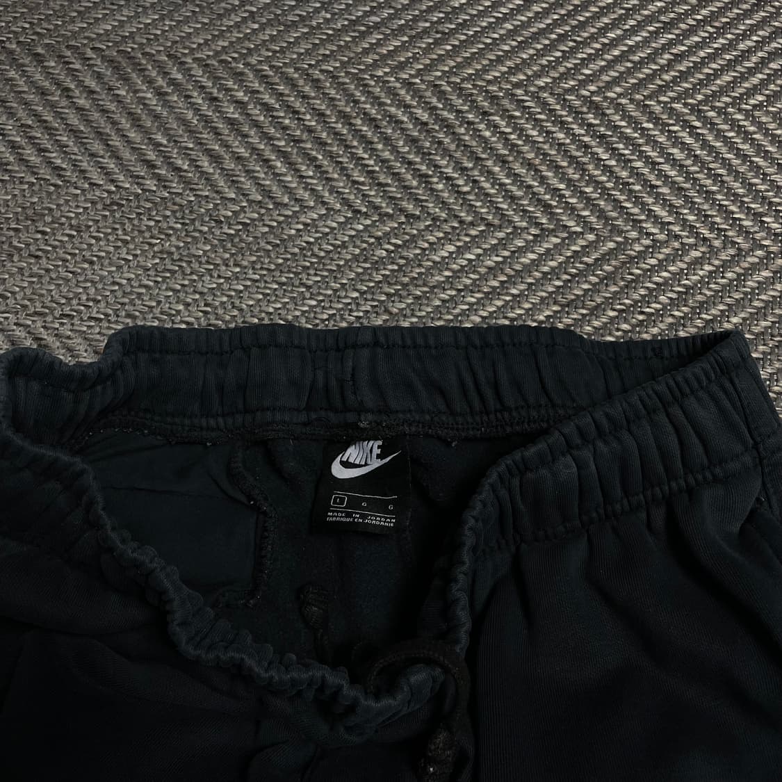 나이키 블랙 트레이닝 스웻 조거 팬츠o 5284 상품이미지5