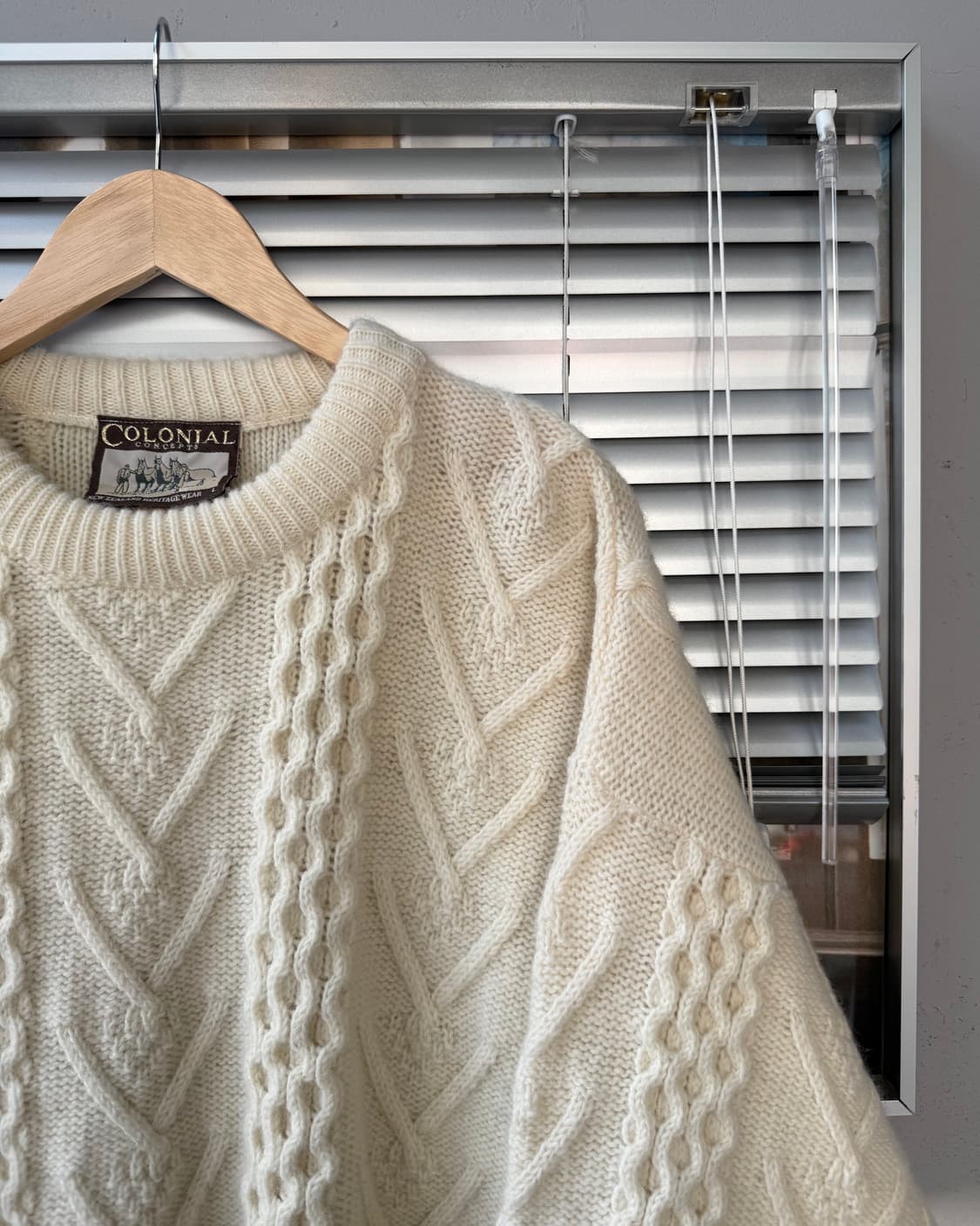 COLONIAL heritage wear fisherman knit 상품이미지5