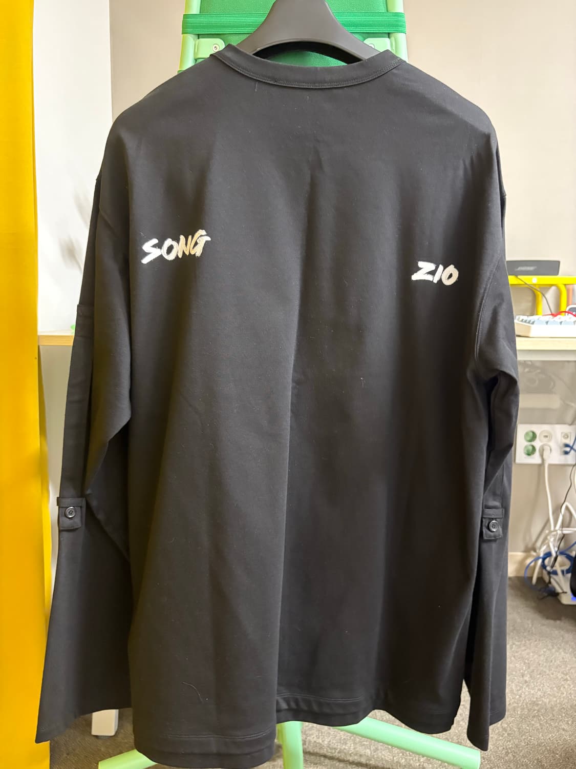 송지오 24SS 컬렉션 페인터 롤업 롱슬리브 52 상품이미지1