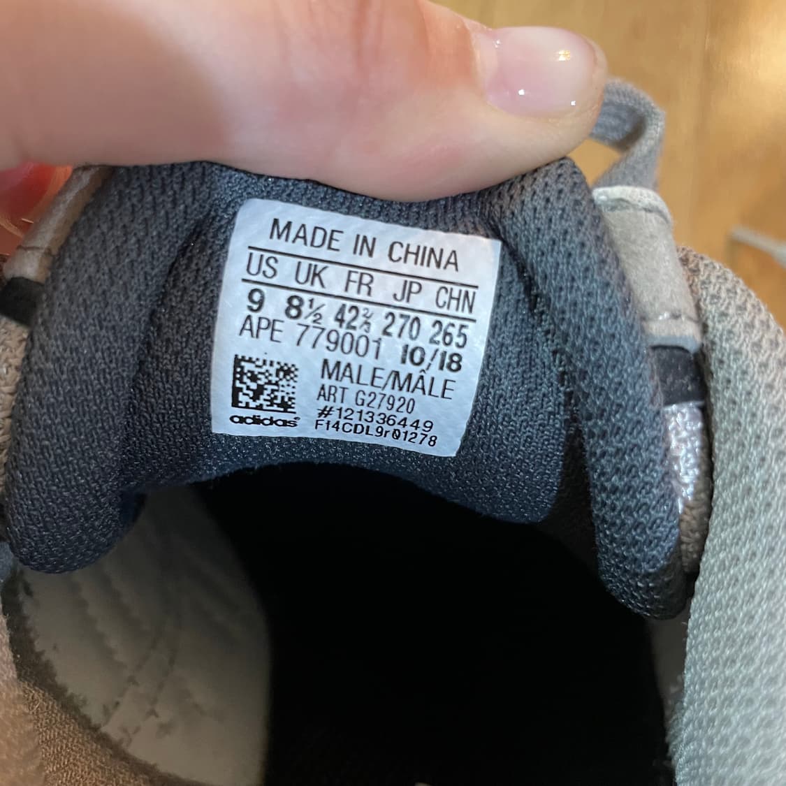 아디다스 템퍼 런 운동화 270 상품이미지9