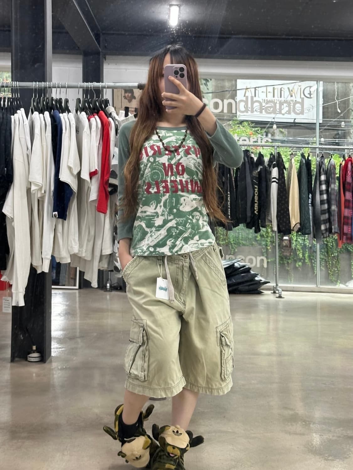 히스테릭 글래머 긴팔 나그랑티 상품이미지1