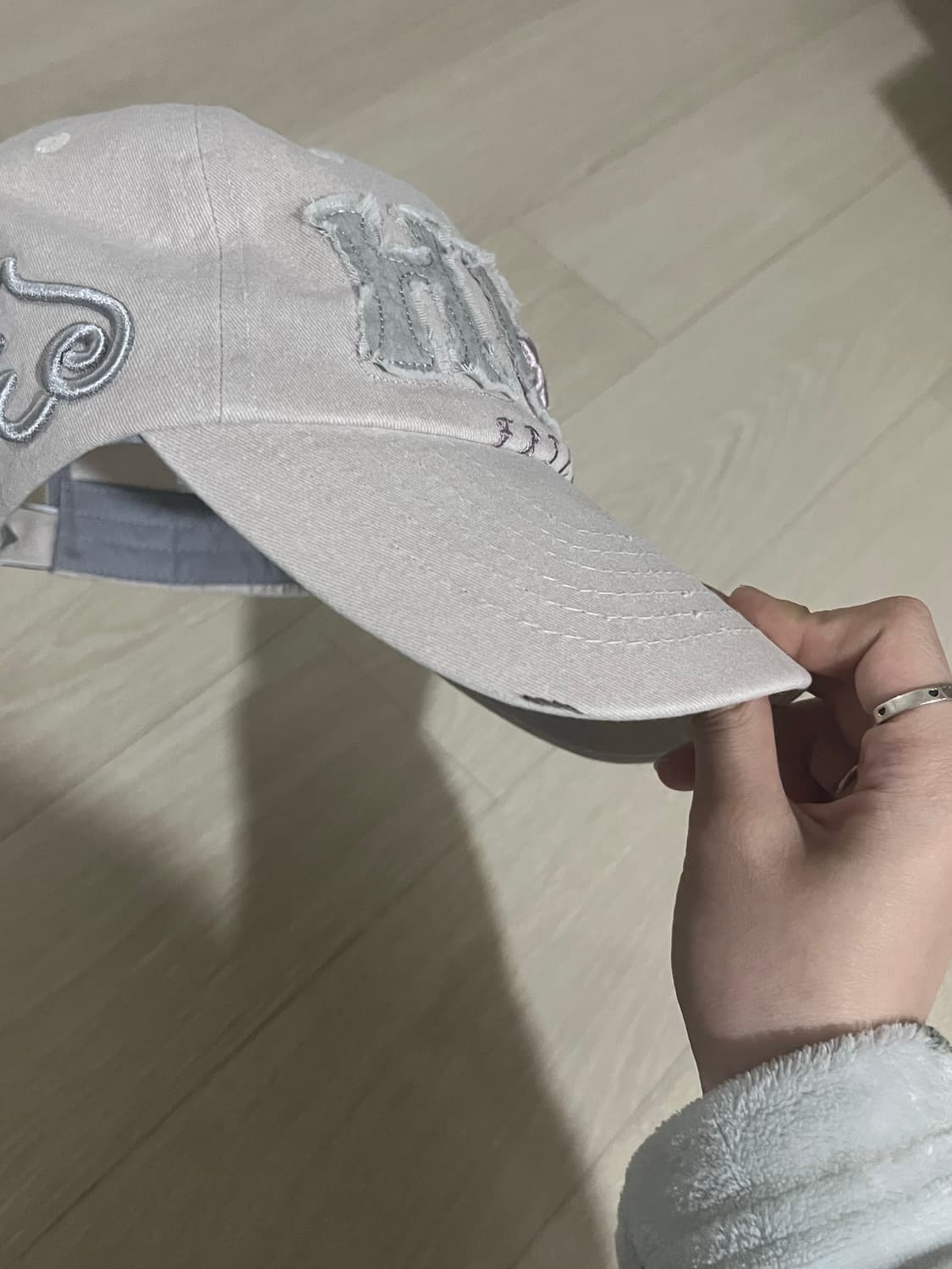 허그유어스킨 캡 모자 핑크 허그 프렌즈 상품이미지4