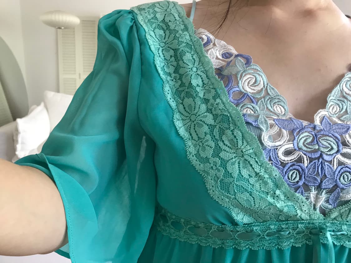 vintage lace blouse 상품이미지7