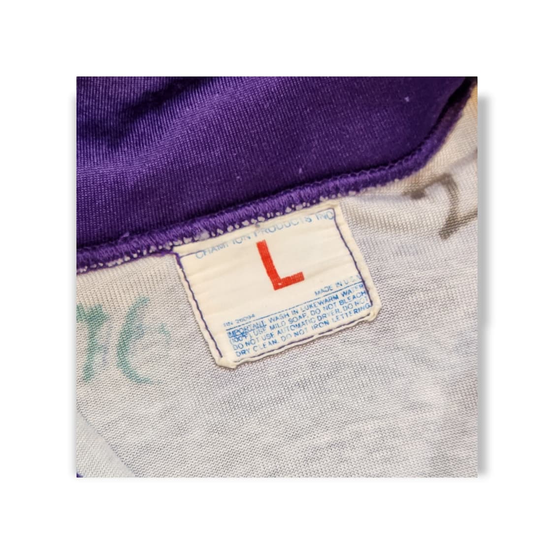 70s 챔피온 빈티지 져지 후드 상품이미지6