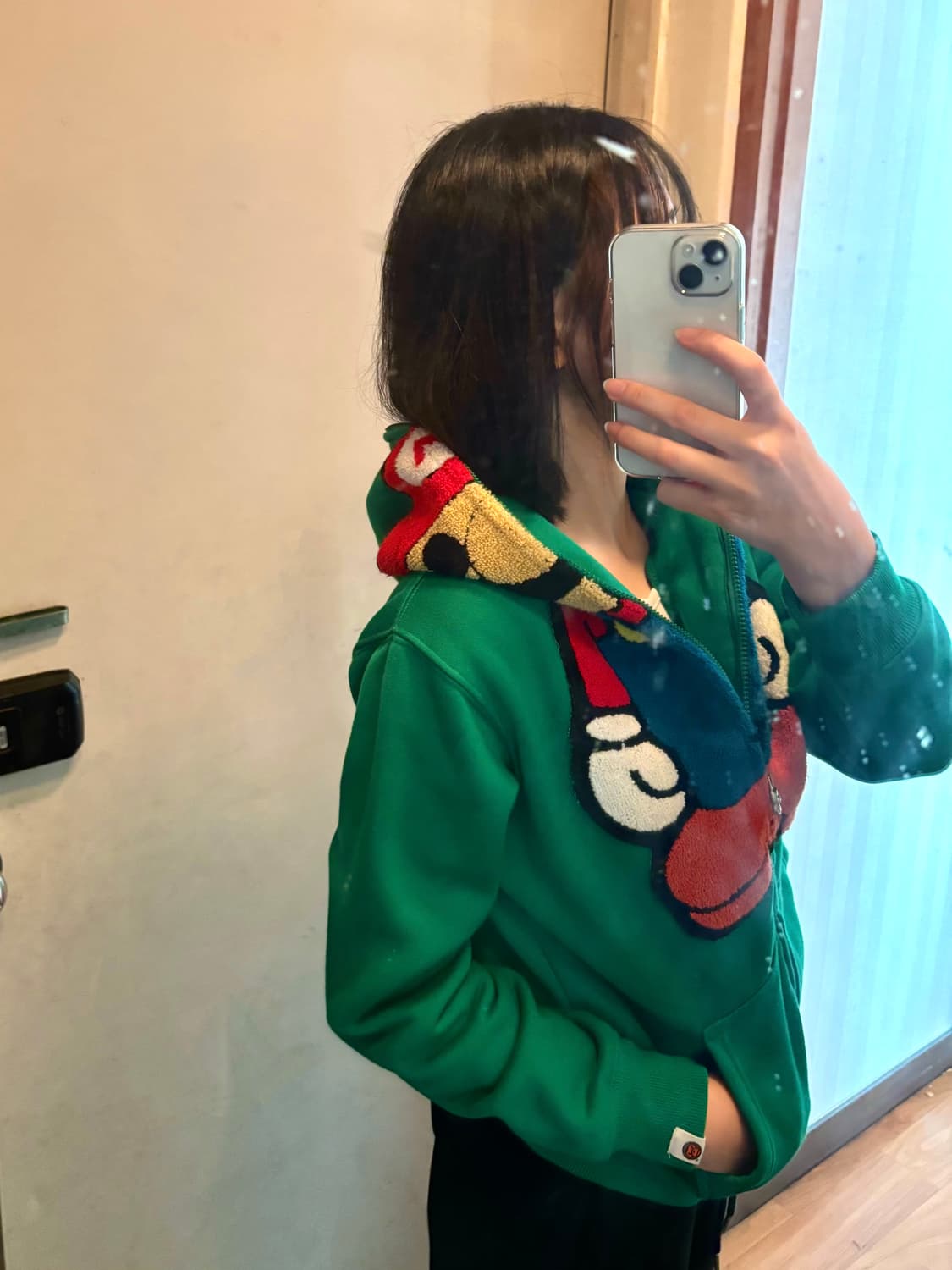 베이비마일로 슈퍼마리오 후드집업 상품이미지2