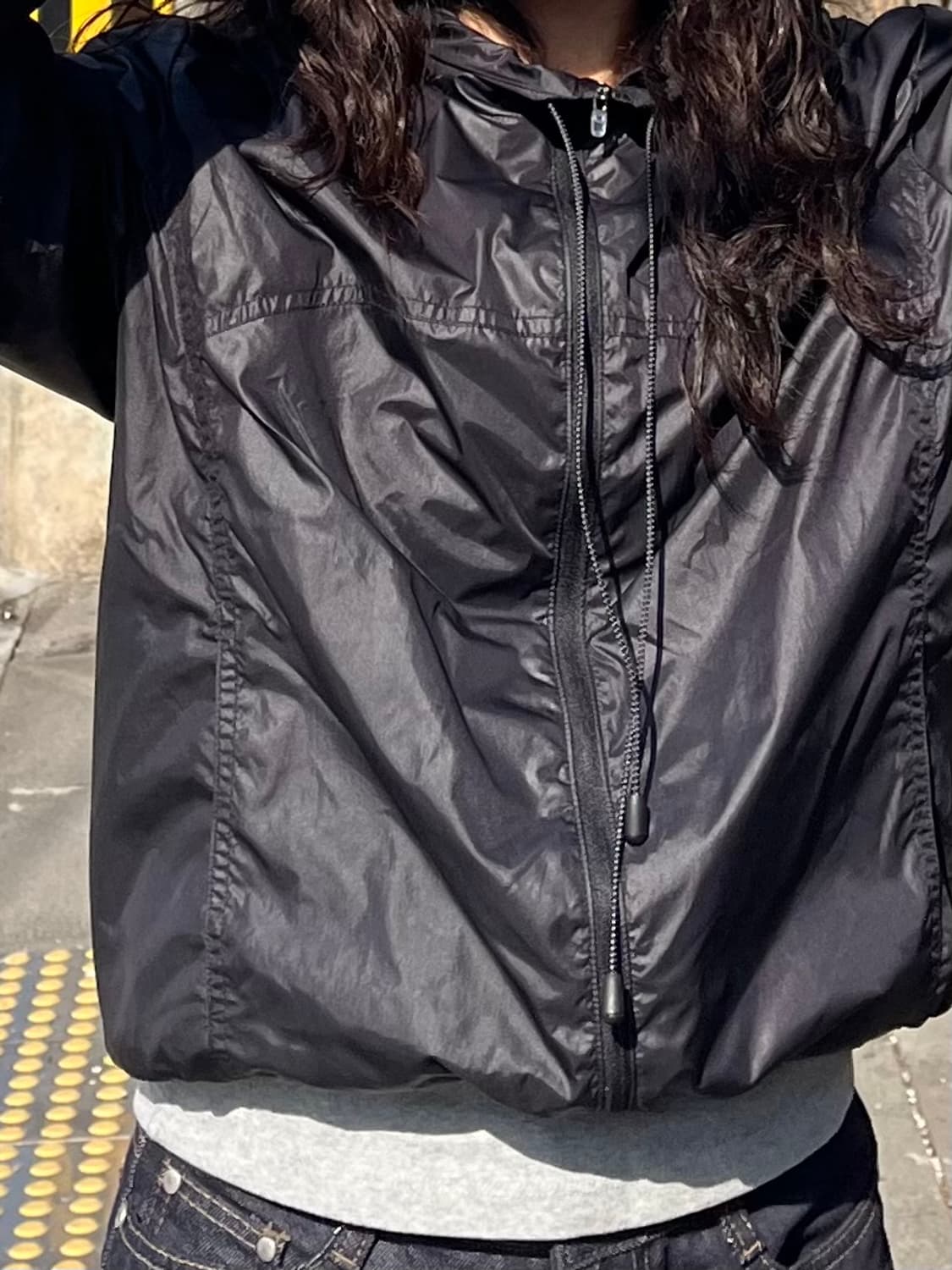 포에토 jey light wind jumper 블랙 상품이미지2