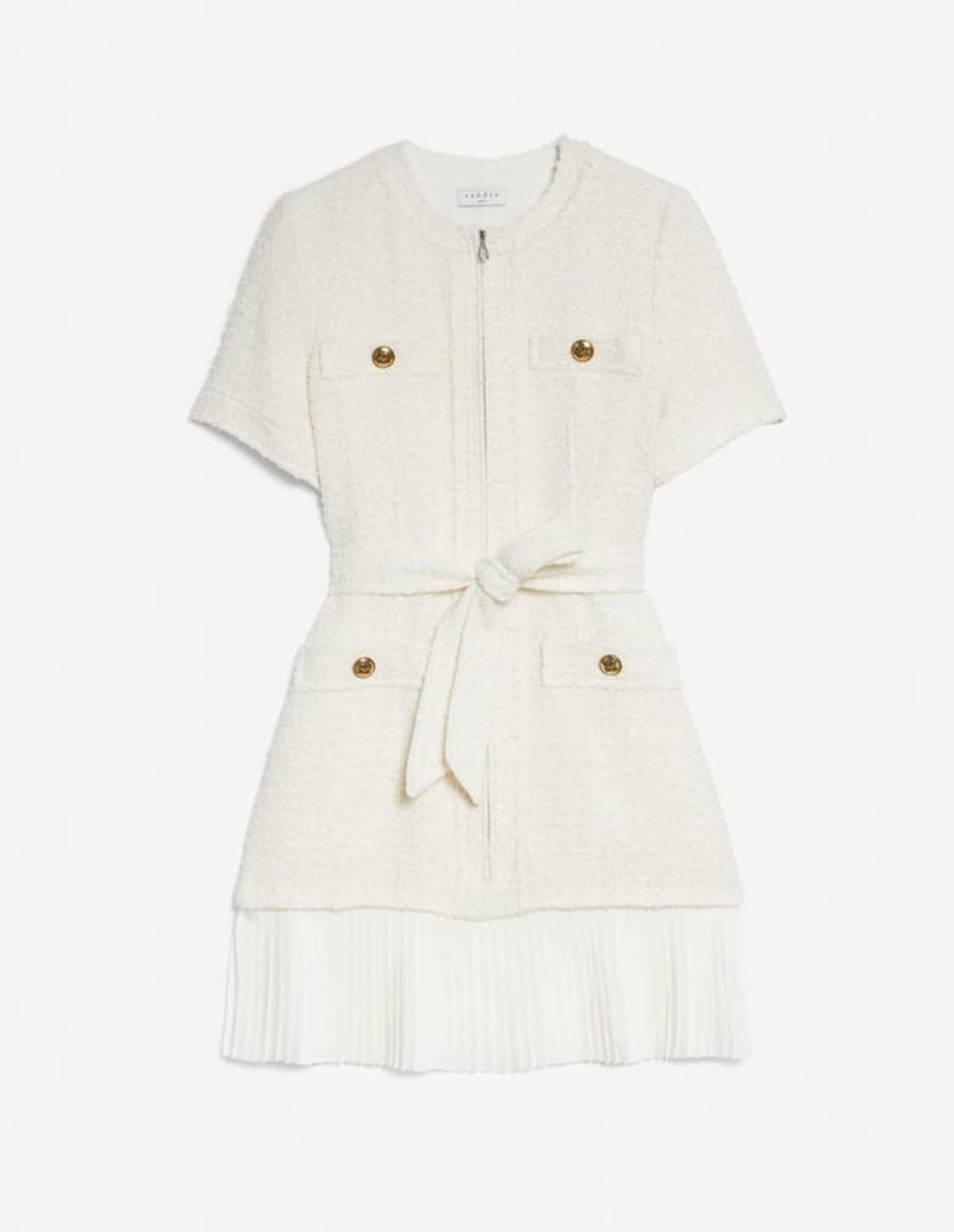 산드로 신지연 트위드원피스 상품이미지2