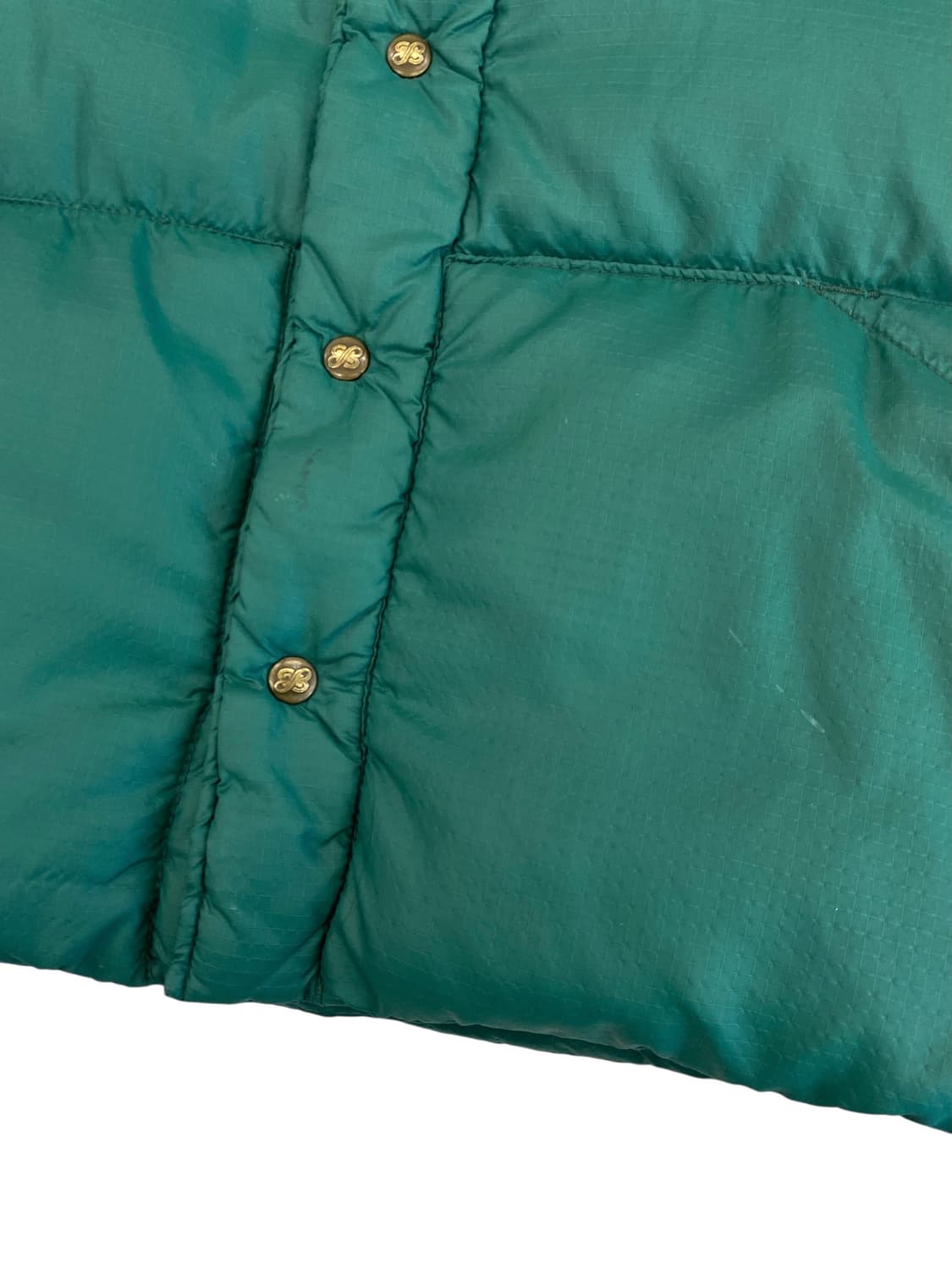 7-80's 에디바우어 립스탑 다운 베스트 상품이미지6