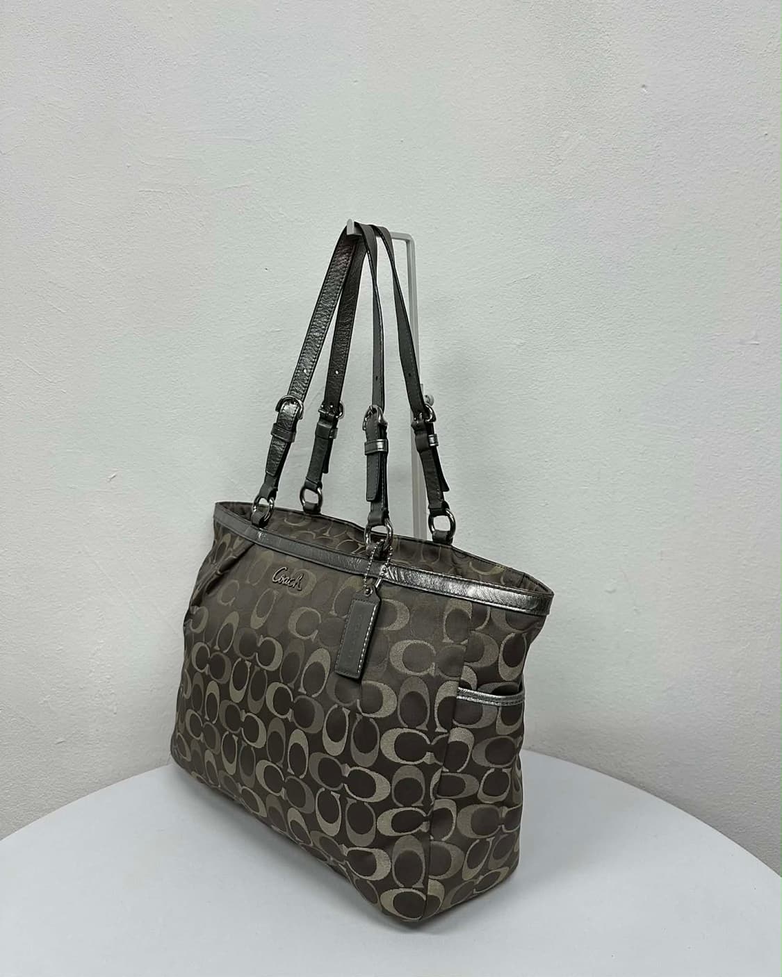 코치 빈티지 시그니처 자가드 토트 쇼퍼백 상품이미지2