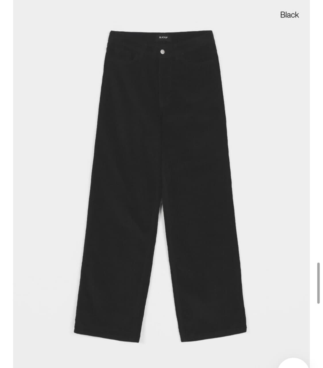 코듀로이 팬츠 블랙 바지 S사이즈 상품이미지5