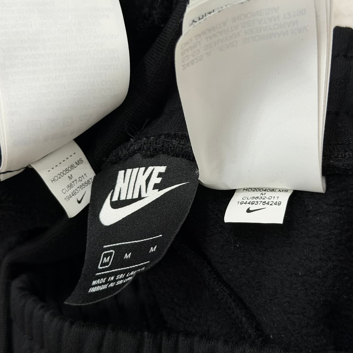 나이키 우먼 여성 스우시 후드 셋업 세트 블랙 M 상품이미지7