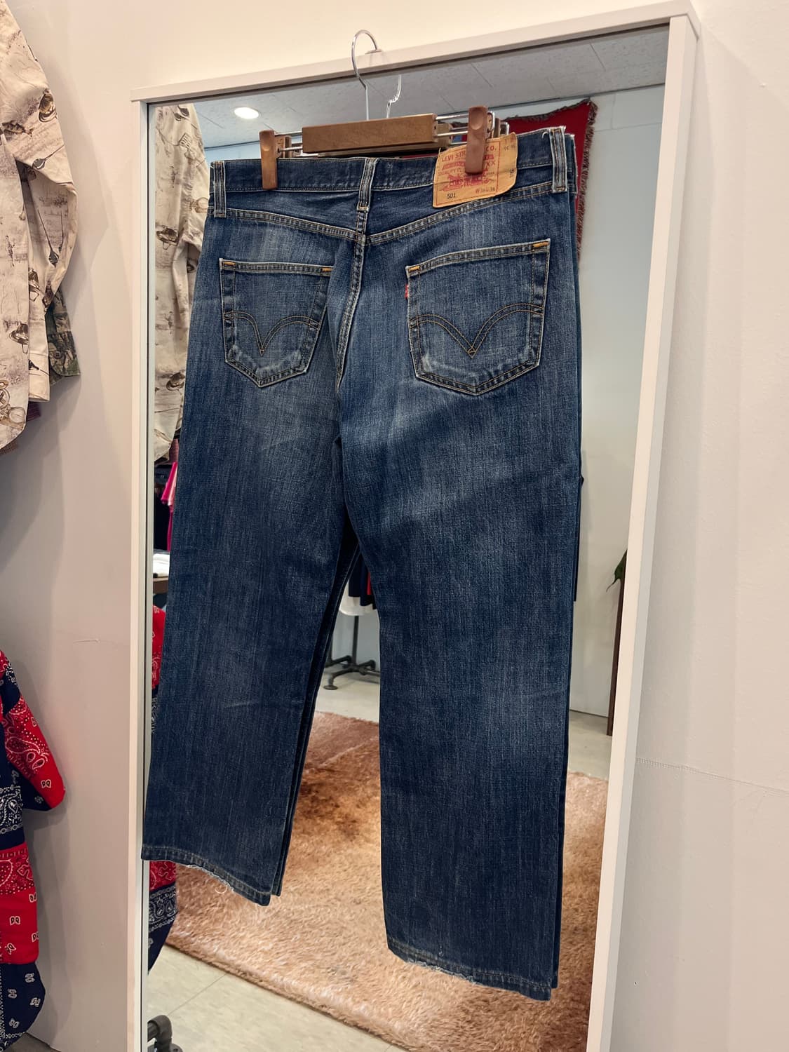 Levis 리바이스 501 데님 팬츠 (34inch) 상품이미지4
