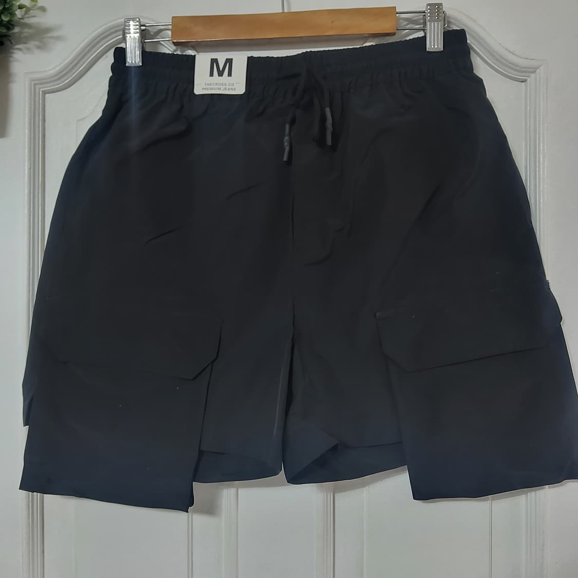 새상품 더 크로스 블랙 여름 바스락 남자 반바지  28~30 상품이미지1