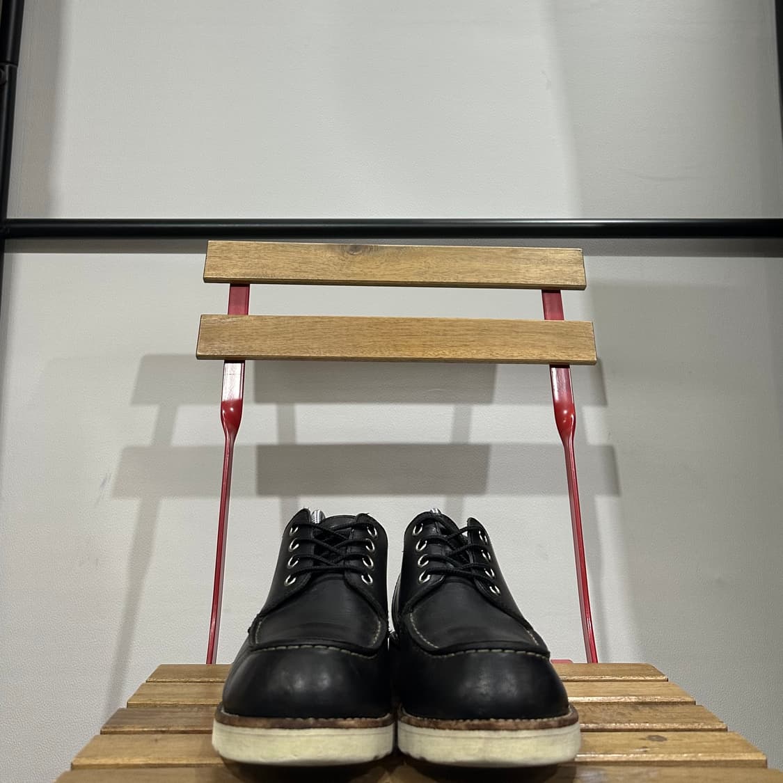 270) 호킨스 로퍼 남성 남자 구두 목토 로우 블랙 래더 상품이미지2