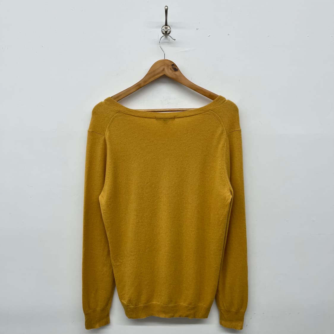 캐시미어 100% v넥 니트 여xl 상품이미지3