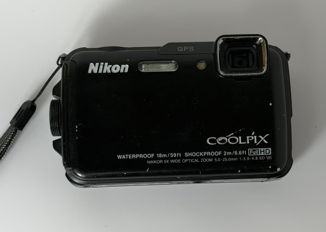 (한글지원) 니콘 aw110 블랙  상품이미지1