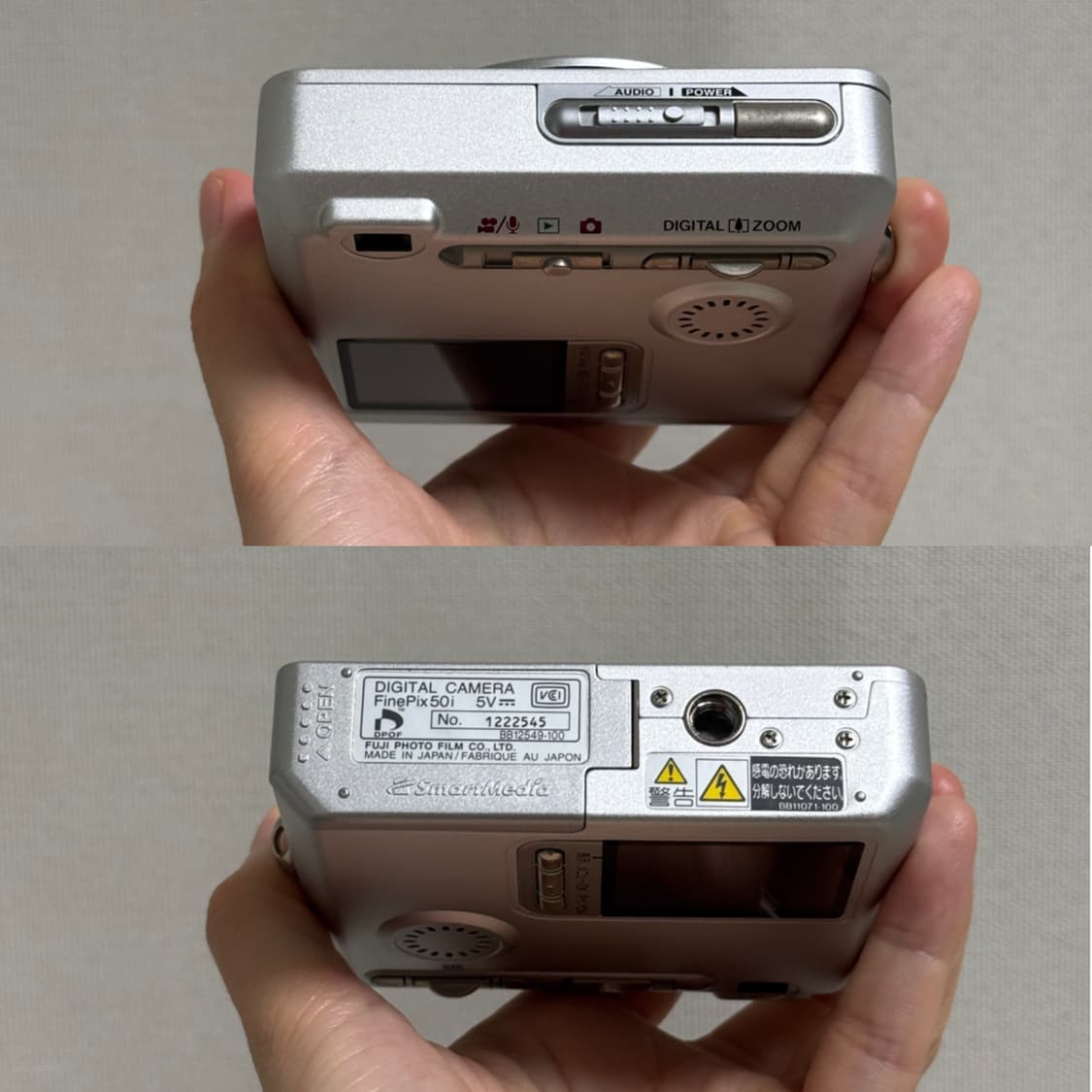 풀박 후지필름 파인픽스 50i 빈티지디카 FUJIFILM 30i 실버디카 상품이미지5