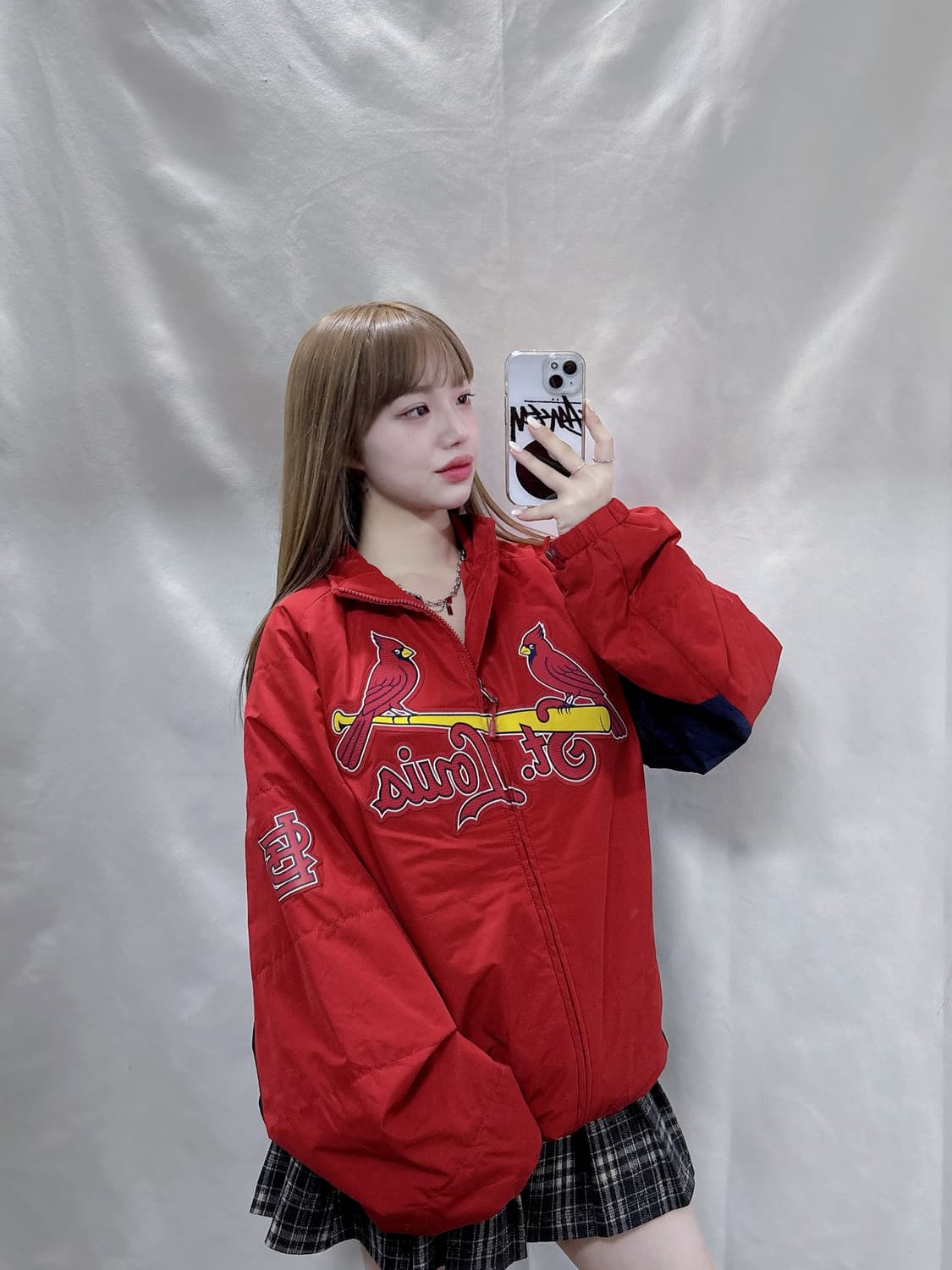 마제스틱 MLB 세인트루이스 베이스볼 자켓  상품이미지1