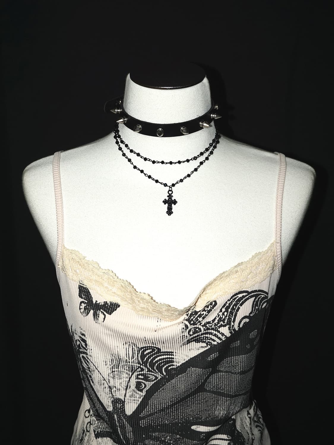 y2k butterfly vintage sleeveless  상품이미지3