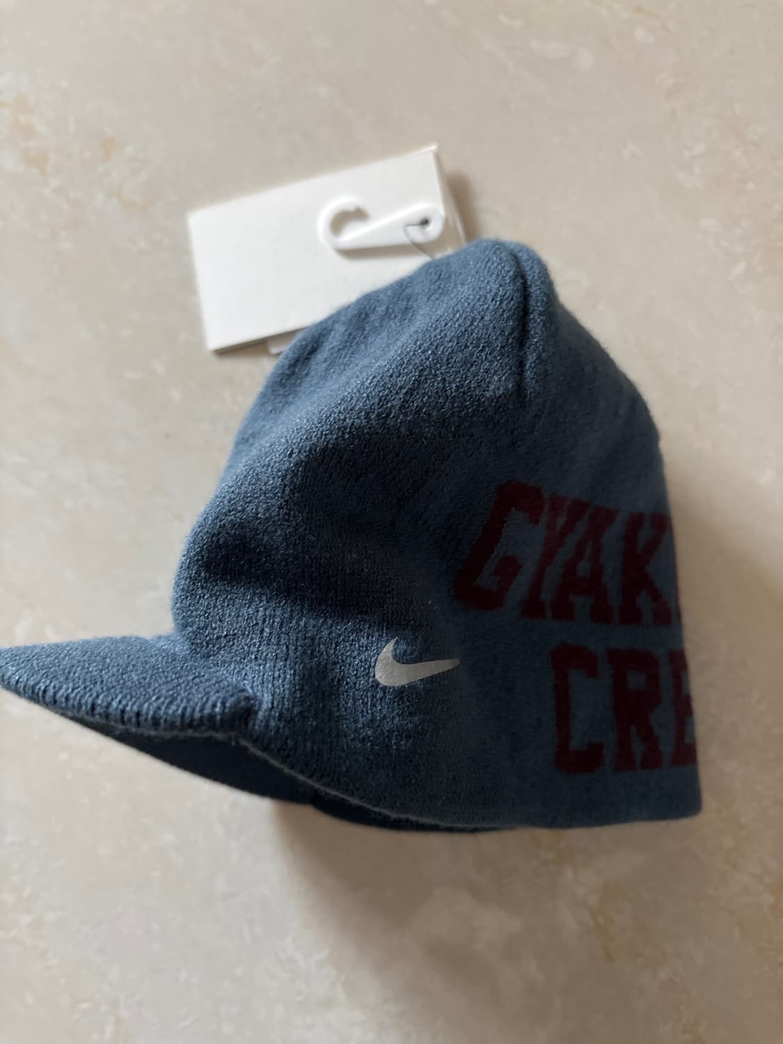 나이키 X 언더커버 갸쿠소우 니트 캡 비니 네이비 상품이미지3