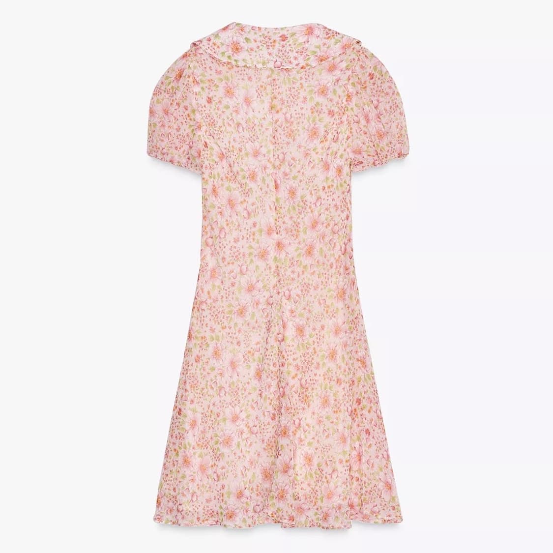 새상품) 자라 zara 플라워 프린팅 미니 드레스 원피스 xs 상품이미지3