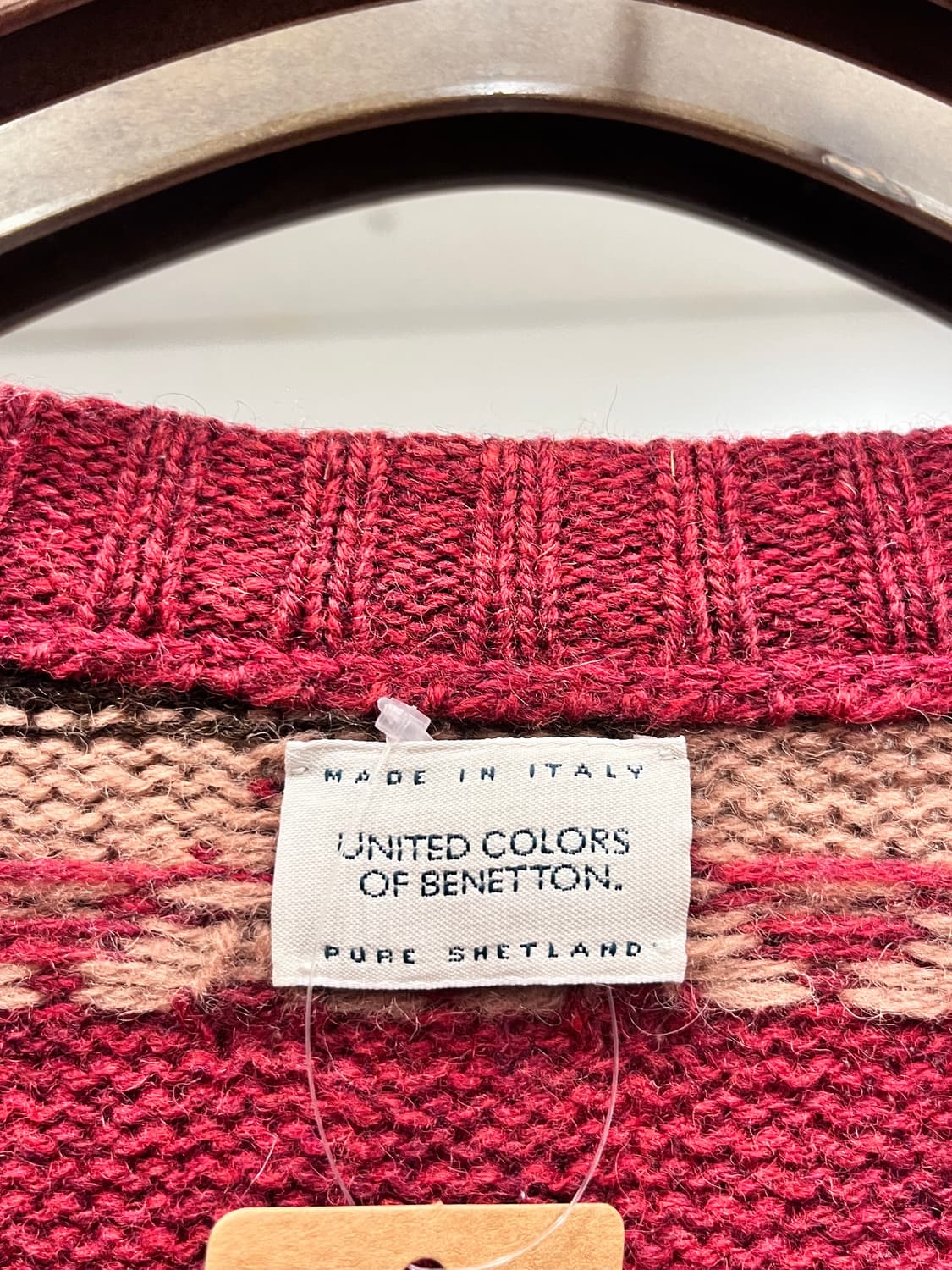 Benetton 베네통 노르딕 울 니트 상품이미지8