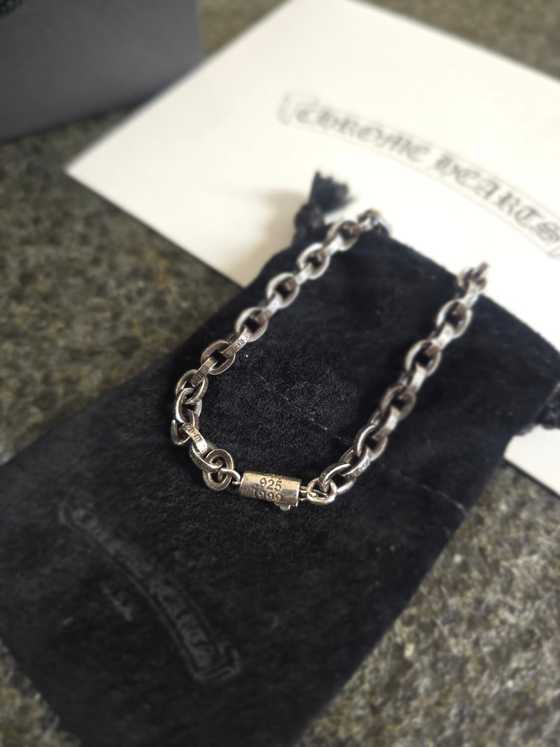 크롬하츠 페이퍼체인 스몰 8인치 상품이미지2