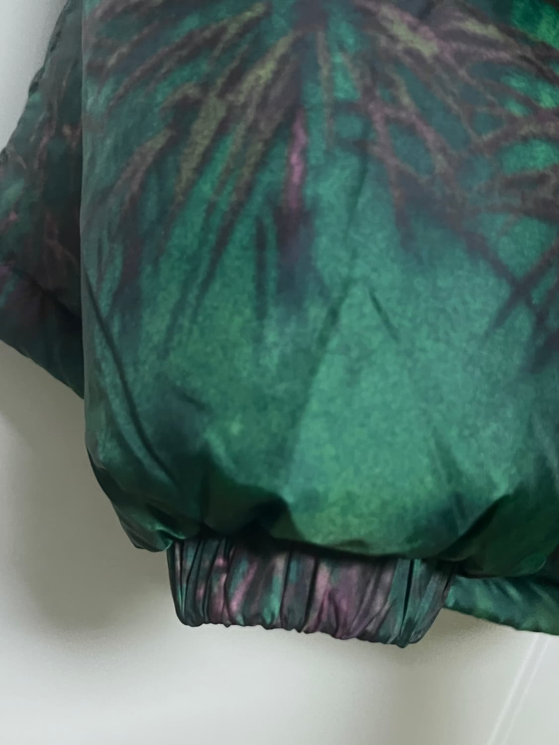 이스트쿤스트 후디드 다운 퍼 자켓 패딩 그린 상품이미지7